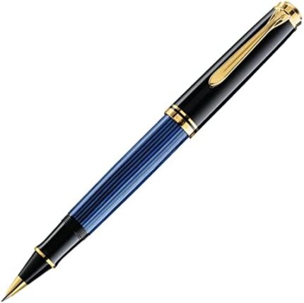 Premium Pelikan R800 Rollerball Pen Black/Blue