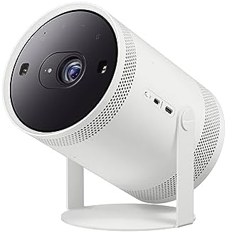 SAMSUNG 30-100 Inches The Freestyle 2nd Gen with Gaming Hub Smart Portable Projector, FHD, HDR, Big Screen Home Theater Experience, 360 Sound, SP-LFF3CLAXZA, 2023 Model