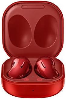 SAMSUNG Galaxy Buds Live True Wireless Bluetooth Earbuds w/ Active Noise Cancelling, Charging Case, AKG Tuned 12mm Speaker, Long Battery Life, US Version, Mystic Red
