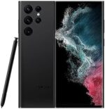 SAMSUNG Galaxy S22 Ultra Cell Phone, Factory Unlocked Android Smartphone, 128GB, 8K Camera, Brightest Display Screen, S Pen, Long Battery Life, Fast 4nm Processor, US Version, 2022, Phantom Black