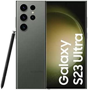 SAMSUNG Galaxy S23 Ultra 5G SM-S918B/DS 256GB 12GB RAM, 200 MP Camera, Factory Unlocked, NGP Wireless Charger Included – Green