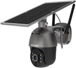 SOLIOM S600 3G/4G LTE Outdoor Solar Powered Cellular Security Camera Wireless,Pan Tilt 360°View Spotlight,1080p Night Vision,2 Way Talk,PIR Motion Sensor,No WiFi,US Version