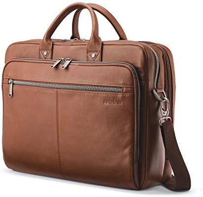 Samsonite Classic Leather Toploader Briefcase