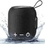 Sanag Portable Speaker, Bluetooth 5.0 Dual Pairing Wireless Mini Speaker, 360 HD Surround Sound & Rich Stereo Bass 24H Playtime IP67 Waterproof for Travel Outdoors Home and Party Black