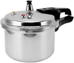Serlium Small Pressure Cooker, 3 Liter Aluminum Alloy Pressure Cooker 18cm/7inch Bottom 3L Mini Pressure Cooker for Gas Stove Induction Cooker