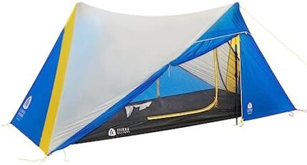 Sierra Designs High Route 1P Non-Freestanding Ultralight Trekking Pole Shelter for Thru Hiking, Backpacking, Camping, Designed by Andrew Skurka