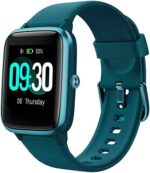 Smart Watch for Android/Samsung/iPhone, Activity Fitness Tracker with IP68 Waterproof for Men Women & Kids, Smartwatch with 1.3" Full-Touch Color Screen, Heart Rate & Sleep Monitor, Green