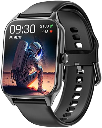 Smart Watch for Men Women with Bluetooth Call, 2023 Newest 1.95''HD DIY Dial Fitness Activity Tracker Waterproof Fitness Watch with Heart Rate Sleep Monitor, Multi-Sports Smartwatch for Android iOS