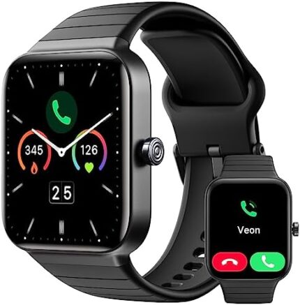 Smart Watch for Men Women(Bluetooth Answer/Make Call), Smartwatch Alexa Built-in, 1.8" Fitness Watch with Heart Rate/SpO2/Sleep Monitor/100 Sports/IP68 Waterproof, Activity Trackers for iOS Android
