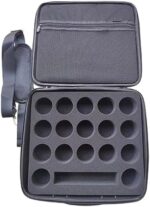 Snooker Billiard Balls Storage Bag Billiard Pool Balls Carrying Case Portable Pool Balls Organizers With Sponge Slots Snooker Billiard Balls Storage Box Carrying Case Travel Bag Sponge Padded Ball