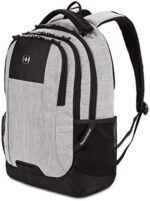 SwissGear Cecil 5505 Laptop Backpack, Heather Grey, 18-Inch