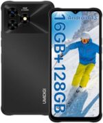 UMIDIGI G5 Mecha Rugged Unlocked Smartphones, 8GB+128GB Waterproof IP68/IP69K Android 13 Unisoc T606 50MP+2MP+8MP Camera 6.6" FHD 6000mAh Fast Charge Cell Phone