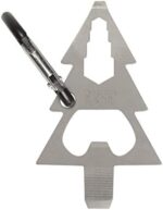 UST Tool-a-Long Multi-Tool Carabiners with Durable, Compact Stainless Steel Construction for Hiking, Kayaking, Camping, Travel and Outdoor Survival