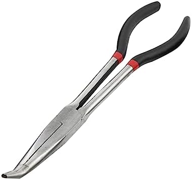Uonlytech 1pc 45 pocket pliers pocket tools nipper pocket multi tool reach needle nose pliers pocket multitool hardware Plier Tool Crimping Clamp Extended Plier Multifunction duckbill pliers