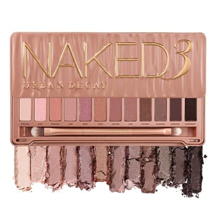 Urban Decay Naked Eyeshadow Palette - Richly Pigmented & Ultra Blendable Mattes and High-Shine Shimmers - Up to 12 Hour Wear - 12 Versatile Shades