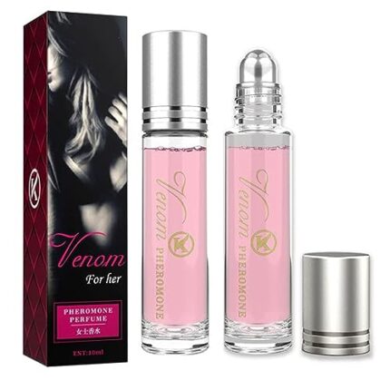 Vasotsm women's roll-on perfume, Lunex Ferro perfume, Ferromont roll-on perfume, travel perfume oil - long-lasting fragrance (2 pieces)