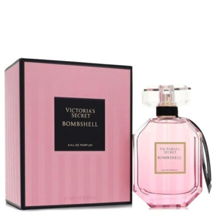 Victoria's Secret Bombshell Eau de Parfum, Women's Perfume, Notes of White Peony, Sage, Velvet Musk, Bombshell Collection (3.4 oz)