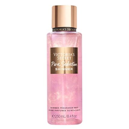 Victoria's Secret Pure Seduction Shimmer Body Spray for Women, Notes of Juiced Plum and Crushed Freesia, Pure Seduction Collection (8.4 oz)