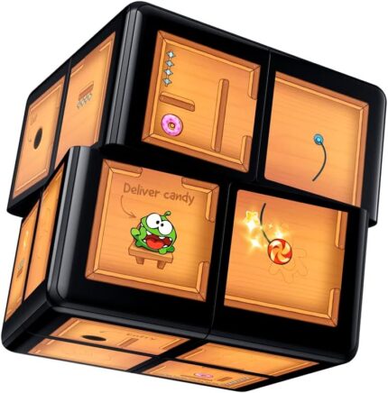 WOWCube System Black Edition - Puzzle Gaming Console, 40 Games and apps, STEM Certified