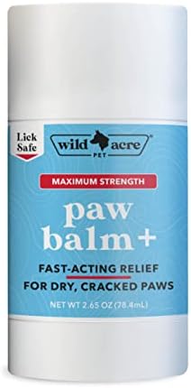 Wild Acre Dog Paw Balm 2.65oz - Paw Balm for Dogs in an Easy Stick Applicator - Dog Paw Protector for Dry, Cracked Paws
