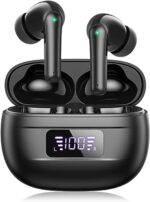 Wireless Ear buds Bluetooth earbuds 76H Playback Noise Cancellation Earbuds Clear Calls Bluetooth headphones Power Display Protable Charging Case Light Weight IPX7 Waterproof Earphones for Android iOS