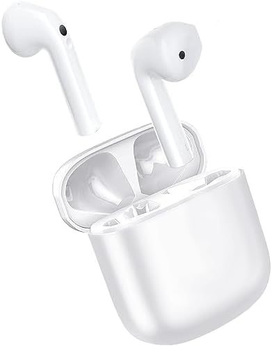 Wireless Earbuds, airpod Bluetooth 5.3 Headphones with Active Noise Cancelling, Air Buds Pods 3D Stereo in-Ear with Built-in Microphone IPX7 Waterproof Earphones Sport Headsets for Android and iPhone