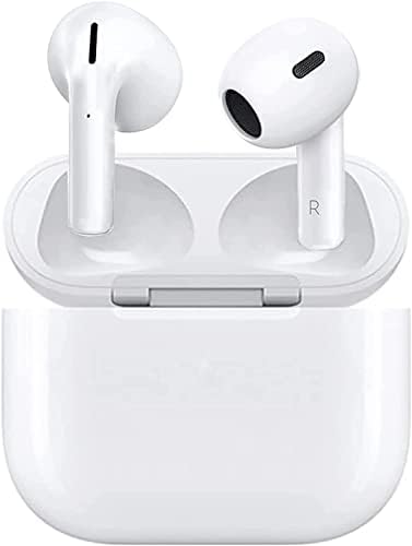 Wireless Earbuds,Wireless Charging Case IPX8 Bluetooth 5.3 with Headphones Touch Control Waterproof Stereo Earphones,Pop-ups Auto Pairing Hi-Fi Stereo Sound Headset for iPhone/Samsung/iOS/Android