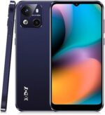 Xgody X18 4G Unlocked Phones, 6.3 Inch IPS Screen Smartphones, Android 10 OS Dual SIM Cheap Cell Phone, Quad Core 2GB+16GB, Dual 5MP+8MP Camera, 4000mAh Battery, Face ID Smart Phone (Purple)