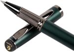 Zalantan Liquid Ink Rollerball Pen,Essential Business Nice Pens,Metal pen Smooth writing stylish design effortless writing,Luxury pens with gift case for Men & Women with 2 Refills