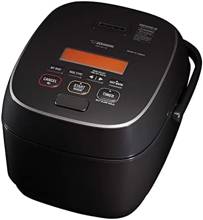 Zojirushi NW-JEC18BA Pressure Induction Heating (IH) Rice Cooker & Warmer, 10-Cup, Made in Japan
