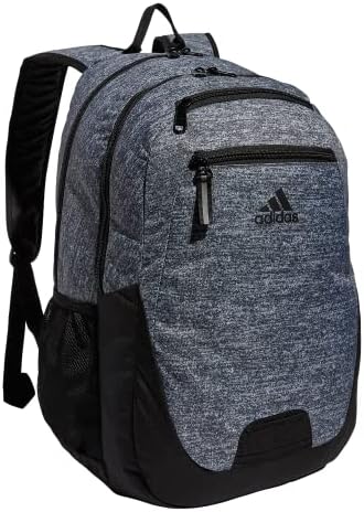 adidas Foundation 6 Backpack, Jersey Onix Grey/Black, One Size