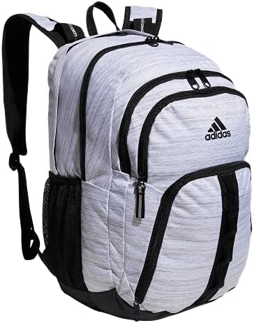 adidas Unisex Prime 6 Backpack, Two Tone White/Black, One Size