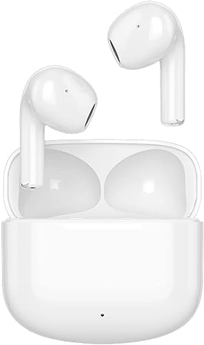 iPhone Headphones (3rd Generation) 2023 Latest Version Wireless Bluetooth Earbuds with USB-C Fast Charging Case, Running/Fitness (Touch Control,Sweat and Water Resistant) 100% Up to 25+ Hours of Use