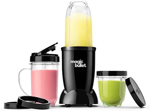 magic bullet Blender, Small, Black, 11 Piece Set magic bullet Blender, Small, Black, 11 Piece Set