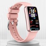 GLSY Activity Fitness Tracker with 24/7 Heart Rate Monitor and B P Monitor, Sleep Tracker with Calorie Step Counter, IP68 Waterproof Pedometer for Women Men Android iOS Pink-103