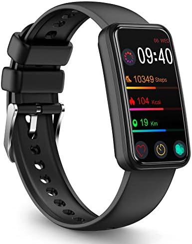GLSY Activity Fitness Tracker with 24/7 Heart Rate Monitor and Blood Pressure Monitor, Sleep Tracker with Calorie Step Counter, IP68 Waterproof Pedometer for Women Men