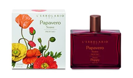 L'Erbolario Sweet Poppy - Notes Of Mandarin Orange, Red Poppy And Amber - Floral Fragrance For Women - Evanescent, Sweet Scent - Evokes Romance And Mystery - Long Lasting - 3.3 Oz EDP Spray