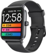 Fitness Smart Watch with Alexa for Women Men, 24/7 Heart Rate, Blood Oxygen, Stress and Sleep Tracker,100 Sports Modes, 5ATM Waterproof Activity Trackers and Smart Watches