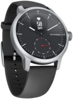 Withings Scanwatch - Smart Watch & Activity Tracker: Heart Monitor, Sleep Tracker, Smart Notifications, Step Counter, Waterproof with 30-Day Battery Life, Android & Apple Compatible, GPS, HSA/FSA