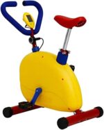 PHASFBJ Fun and Fitness Exercise Equipment for Kids Toddler Exercise Bikes Machine Indoor Cardio Training for Childrens with Adjustable Seat Mini Exercise Kid Stationary Bike