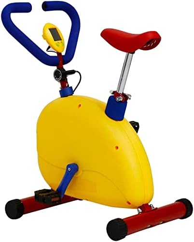 PHASFBJ Fun and Fitness Exercise Equipment for Kids Toddler Exercise Bikes Machine Indoor Cardio Training for Childrens with Adjustable Seat Mini Exercise Kid Stationary Bike