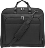 Amazon Basics Carry-On Garment Bag for Travel and Business Trips with Shoulder Strap - Black