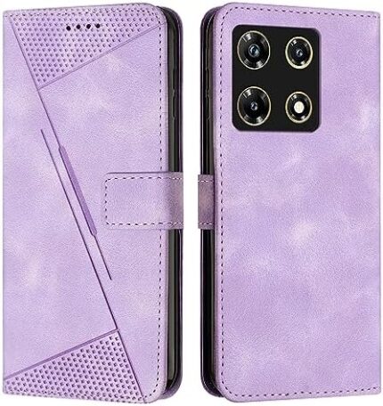 Phone Back Cover Compatible With Infinix Note 30 Pro Wallet Flip Phone Case Card Slot Holder Flip Cover Phone Case Wrist Strap Phone Case Compatible With Infinix Note 30 Pro Case Cover sleeves ( Color