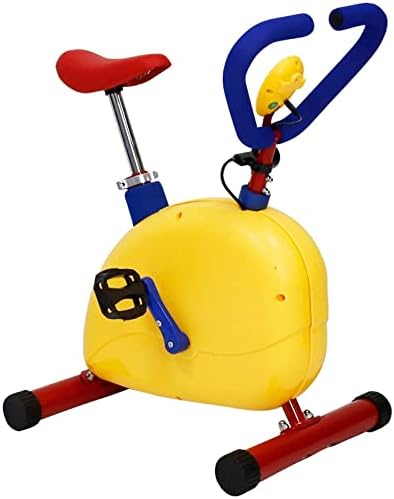 PHASFBJ Fun and Fitness Exercise Equipment for Kids, Toddler Exercise Bikes Machine Indoor Cardio Training, Toddler Workout Exercise Equipment Stationary Bikes