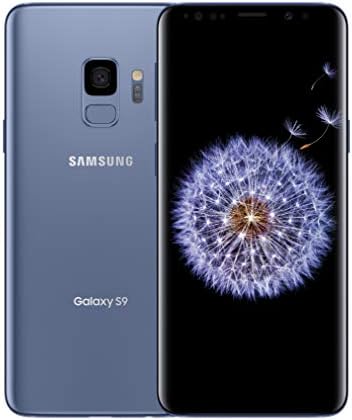 SAMSUNG Galaxy S9 Factory Unlocked Smartphone 64GB - Coral Blue - US Version [SM-G960UZBAXAA]