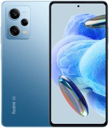 Xiaomi Redmi Note 12 Pro 5G + 4G (128GB + 8GB) GSM Unlocked 6.67" 50MP Triple Cam (Only Tmobile/Tello/Mint USA Market) + Extra (w/Fast Car Charger) (Sky Blue (Global Version))