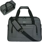 ECOHUB For Spirit Airlines Personal Item Bag 18x14x8 Travel Bag Travel essentials Weekender bags Gym Bag Tote Duffel bag Overnight Bags for Women Carry On luggage bags Gift for Men Hospital Bag Grey