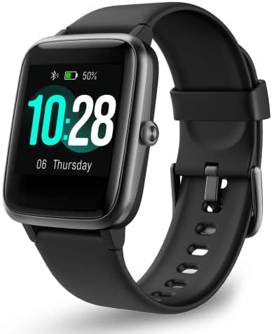 Octandra Move VeryFitPro Smart Watch HR Heart Rate Sleep Monitor IP68 Waterproof Activity Fitness Tracker Step Counter Pedometer Exercise Running Watch Fitness Watches for Men & Women (ID205L) (Black)