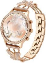 JENYNG Smart Watches for Women (Answer/Make Call) for Android iOS Phones 1.32" HD Full Touch Screen Fitness Tracker Heart Rate Sleep Monitoring AI Voice Control Pedometer Waterproof