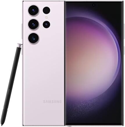SAMSUNG Galaxy S23 Ultra Cell Phone, Factory Unlocked Android Smartphone, 256GB, 200MP Camera, Night Mode, Long Battery Life, S Pen, US Version, 2023, Lavender